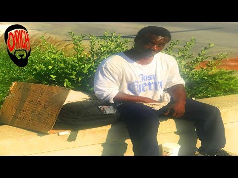 Homeless Man Breaks Down the Bible, The Black Church and True Love! D-Rich TV Vlog - يوتيوبات