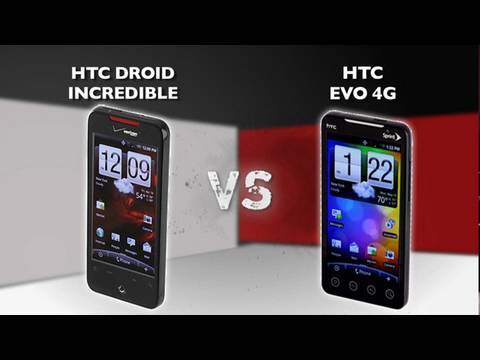 HTC Evo 4G vs HTC Droid Incredible with Brian Tong