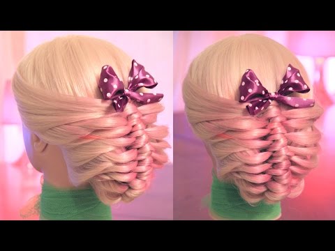 Прикольные прически с резинками