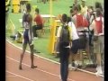 Michael Johnson - World Record 400m - 43.18 - HD