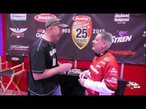 2013 berkley bass fishing lures with larry mellors
