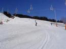 Chopper in Morzine Spurs shirt