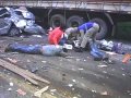 ACIDENTE ENTRE CARRETA 2 CAMINHÕES E 1 CARRO ENTRE ÁGUA BOA E CIANORTE DEIXA 2 PESSOAS MORTAS