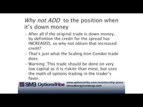 Scale trading options