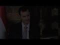 German television interviews the Syrian President, Bashar al-Assad