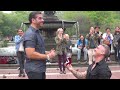 Carl and Drew's Flash Mob Marriage Proposal in Central Park