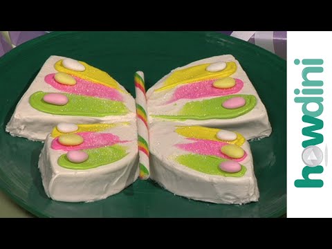 birthday cake decorating designs. Butterfly irthday cake