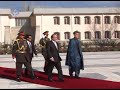 President Karzai & Pakistan's PM Nawaz Sharif Inspecting Guard of Honor -- Nov 30, 2013