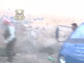 ديرالزور الجيش الحر يقوم بإستهداف المطار العسكري بصواريخ محلية الصنع 19 6 2013 ج3