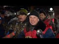 Riot police raid Kyiv's central square