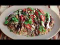 Spicy Rice Noodle Salad Recipe - Cold Asian Noodle Salad with Grilled Chicken