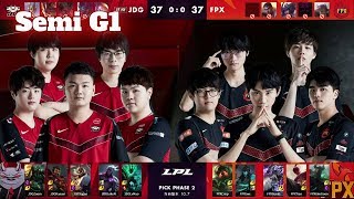 JDG vs FPX - Game 1 | Semi Final LPL Spring 2020 | JD Gaming vs FunPlus Phoenix G1