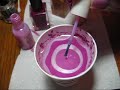 Valentine's Day Water Marble Nail Art Tutorial