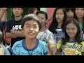 Children's fighting spirit in wake of Typhoon Haiyan in the Philippines