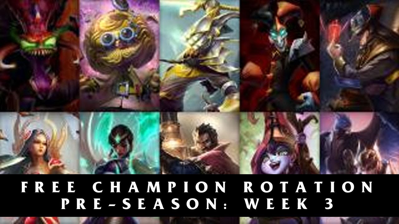Free League of Legends Champions Season 4 | Pre-Season Week 3