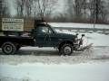 Bella Lawns Plowing with Ford F350 Super Duty