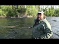 Bob Clay shows 12' rod-Spey cast technique