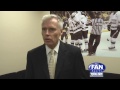 WMU Hockey HC Andy Murray talks about his team's 2nd period struggles in 5-4 loss to NMU