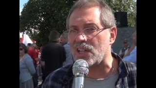 Митинг 01.07.2012. Интервью Михаила Леоньева