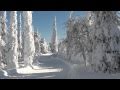 004 Luosto cross country skiing in Lapland FullHD