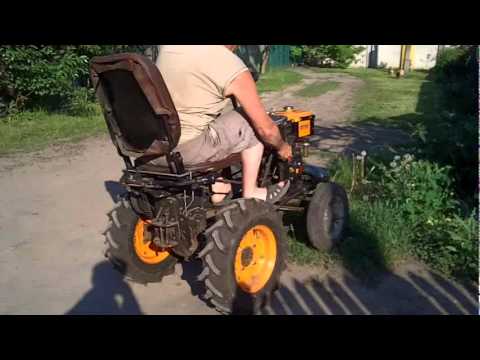 Минитрактор из мотоблока смотреть видео Минитрактор из мотоблока смотреть видео