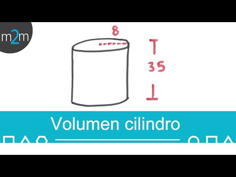 Formula Del Volumen De Un Cilindro Con El Diametro