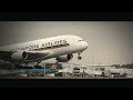 Airbus A380 takes off at Melbourne Aiport : Canon 5d Mk II Short flim