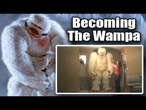 Becoming a Wampa - How to put on the costume. Lego Star Wars Wampa Attack. Becoming a Wampa - How to put on the costume.