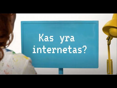 Draugiškas internetas. Vaikai vaikams. Kas yra internetas