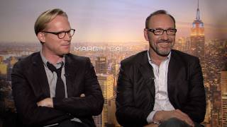 &#39;Margin Call&#39; Paul Bettany and Kevin Spacey Interview HD