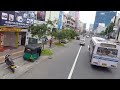 Driving through Dhaka Streets