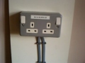 how to fit a double socket part 2