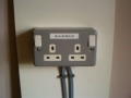 how to fit a double socket part 2