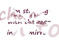 Michael Jackson-Man in the mirror lyrics