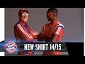 Video: FC Bayern Mnchen Heim-Trikot Fuball-Bundesliga Saison 2014/15 von adidas im Video