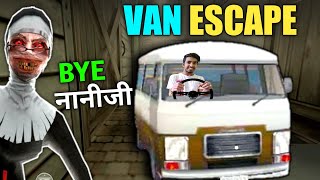 VAN ESCAPE FROM NANI&#39;S SCHOOL | EVIL NUN HORROR GAMEPLAY #1