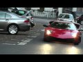 RED Lamborghini LP670-SV SMOKING THE STREETS!!!!!