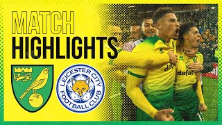 HIGHLIGHTS | Norwich City 1-0 Leicester City | Jamal Lewis&#39; Stunner Beats The Foxes