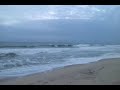 Sea Waves on Ghana Beach.
