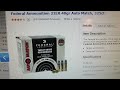 5/24/13 Walmart Ammo Score & Ass Holes in Line