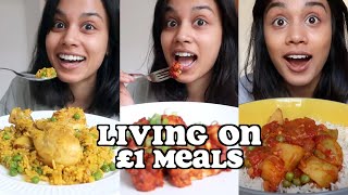 living on £1 meals | clickfortaz