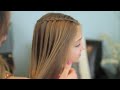 Feather Waterfall & Ladder Braid Combo | Cute 2-in-1 Hairstyles