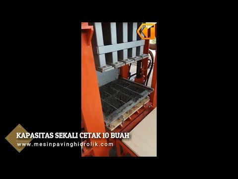 Penggunaan Mesin Mixer dan Mesin Batako Paving Otomatis