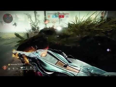 So we brought the new exotic into a private match, using turrets only...