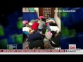 Teacher impaled while protecting class