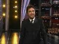Javier Bardem winning Best Supporting Actor