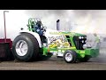 10,000lb BSTPA Prostock Tractors pulling in DeWitt, IA July 20, 2013