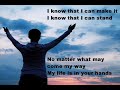 My life is in your hands