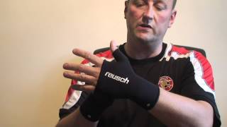 wrist support for goalkeepers