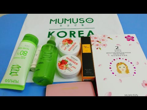 منتجات كورية حبيتها وشريتها من موموسو/ MuMuso 😍